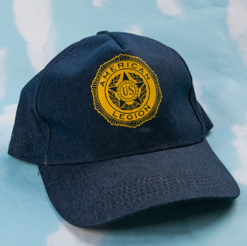 ⭐️2/$10 Vintage 80s 90s Denim American Legion Cap